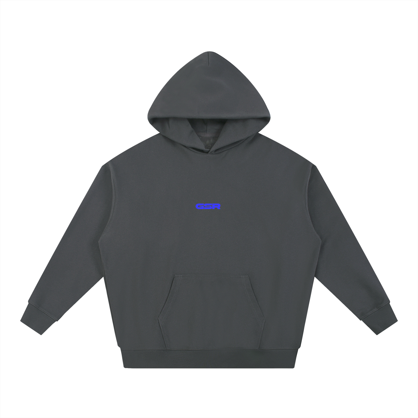 GSR Hoodie Grey — Front