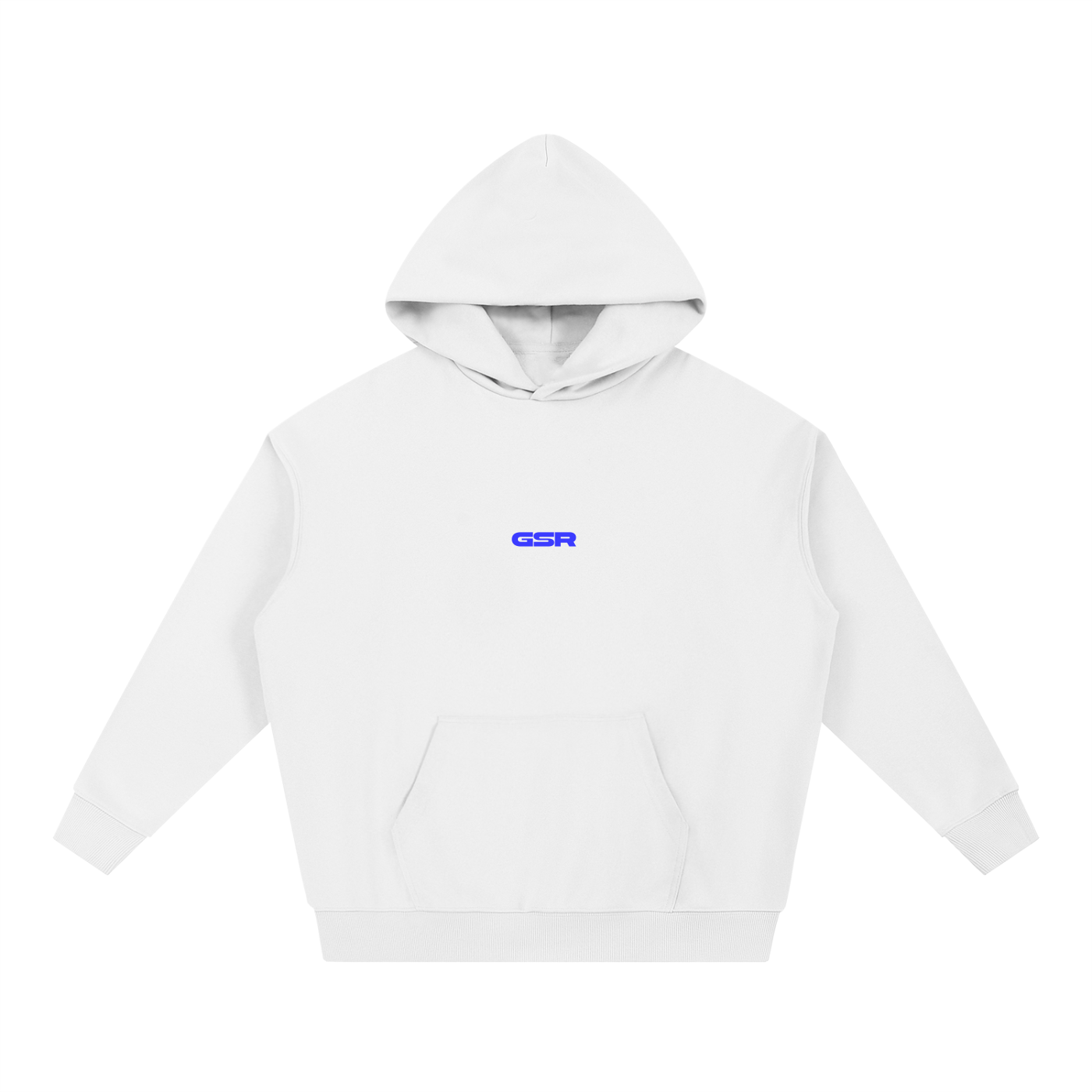 GSR Hoodie White — Front